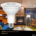 thumbnail image 2 of 2Pk - Satco 8.5w PAR30L LED 3000K 40 deg. - 75w equiv, 2 of 10