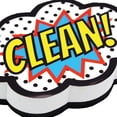 thumbnail image 3 of Ashley Productions Magnetic Whiteboard Eraser, Superhero Clean!, Pack of 6, 3 of 3