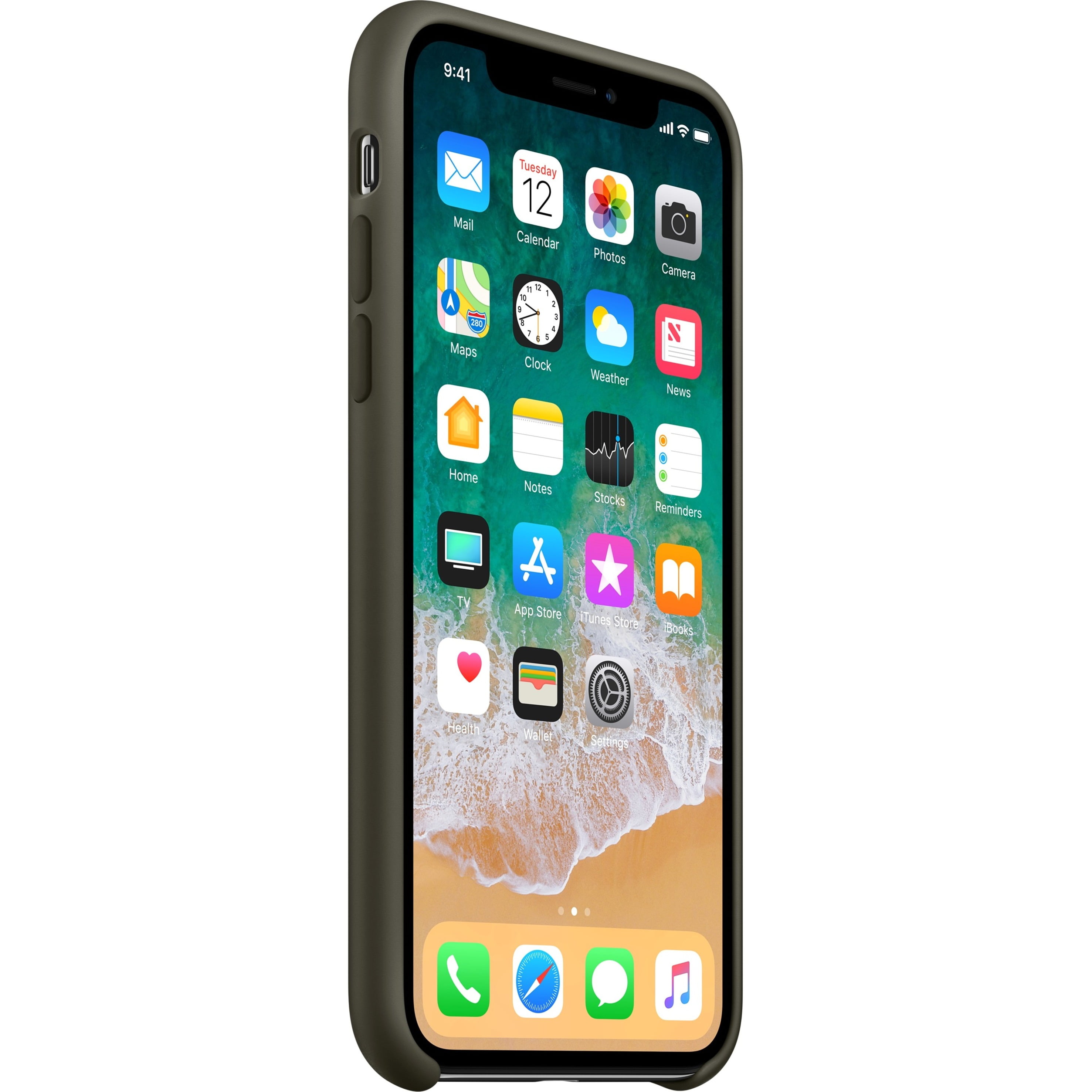 Funda Silicone Case para iPhone X rosa arena #IphoneCases #iphone10