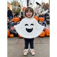 thumbnail image 4 of RUINIXCW Kids Toddler Baby Halloween Pumpkin Costumes Boys Girls Cute Pumpkin Cloak Hooded Cape Poncho Toddler Cosplay Party Clothes, 4 of 9