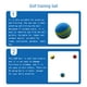 thumbnail image 4 of Wosthever Paquete de 50 pelotas de golf, pelota de entrenamiento oscilante, reemplazo de juguetes para principiantes Golf Azul, 4 of 6