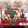 thumbnail image 3 of Exquisite Crystal Painting Kits 5D Handcrafted Square Round Exquisite Crystal Painting Kits Rhinestone Picture Decorative Paints Oil Canvas for Christmas 40x40, 3 of 9