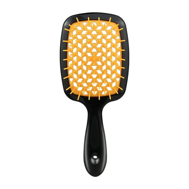 Ygjytge Peine De Masaje Con Bolsa De Aire Hueca Cepillo De Peinado Para El Cuidado Del Cabello Rizado Recto (Naranja) Ygjytge Para estrenar