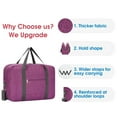 thumbnail image 3 of For Spirit Airlines Personal Item Bag 18x14x8 Foldable Travel Duffel Bag Underseat Tote Carry on Luggage Duffle Overnight with Shoulder Strap, 3 of 6