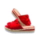 thumbnail image 5 of Zapatos de plataforma de cuña Minnieouse sandalias de playa suela gruesa zapatillas informales, 5 of 6