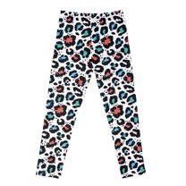GYRATEDREAM Toddler Baby Girls High Waist Leggings Kids Cartoon Print Elastic Waist Soft Breathable Long Yoga Pant Children Sport Gym Athletic Workout Trousers for 4-12 Years