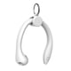 thumbnail image 1 of sweethay 1 par de auriculares con gancho de silicona para auriculares, soporte portátil para colgar en la oreja para Cables de audio/vídeo blanco, 1 of 6