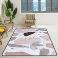 thumbnail image 3 of SKYSONIC Area Rug Geometric Flower and Leaves Nursery Rug Floor Mat Kids Playing Mat for Living Room Bedroom, 80x58 in, 3 of 6