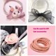 thumbnail image 3 of Minnieouse 10 piezas de bandas para el cabello, diadema elástica, tocado sólido ajustable, soporte grueso, accesorios de estilismo sin costuras Accesorio para el cabello champán, 3 of 6