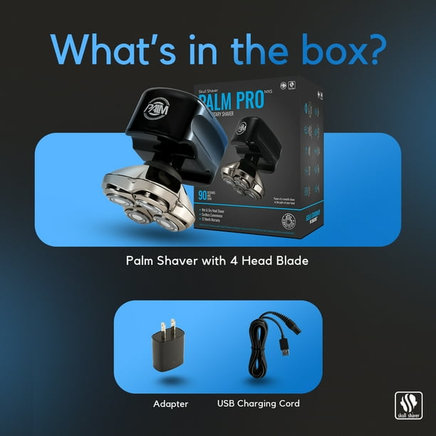 Palm MX5 Head & Face Shaver | 2025 Version | Upgraded with PRO 4