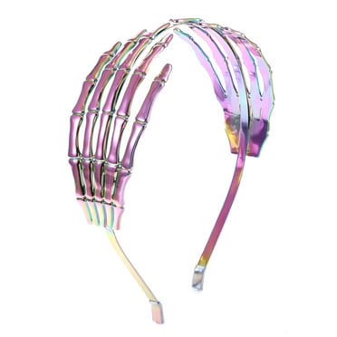 Way to Celebrate Halloween Skeleton Hands Headband