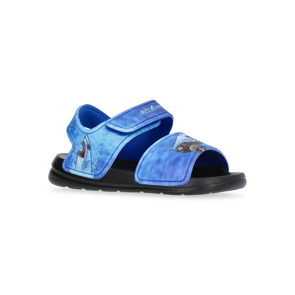 Monster Jam Megalodon Toddler Boys Single Strap Sandals