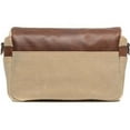 thumbnail image 4 of ONA - The Bowery - Camera Messenger Bag - 50/50 Natural Waxed Canvas & Antique Cognac Leather (ONA5-014NTL), 4 of 4