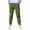 Green, variant on Erwazi Kids Boys Jogger Pants Casual Solid Color Elastic Waist Joggers Thermal Fleece Athletic Track Pants, Brown, 6-7 Years