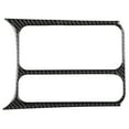 thumbnail image 1 of Cubierta de Panel para posavasos de fibra de carbono, pegatina embellecedora de montaje de botella de café frontal, 1 of 13