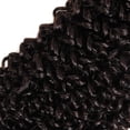 thumbnail image 4 of Extensión de pelo de cola de caballo corta Lydell, postizo sintético ondulado con garra de mandíbula (marrón oscuro), 4 of 5