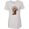 thumbnail image 3 of Inktastic Cowgirl Rodeo Western Boot Women's T-Shirt, 3 of 5