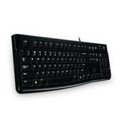Logitech Keyboard K120 Ukrainian Black **New Retail**, 920-002643 (**New Retail**)