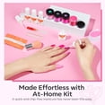 thumbnail image 5 of Modelones Dip Powder Nail Kit, 4 Colors Valentine's Day Hot Pink Glitter Dipping Starter Set with Liquid and Complete Accessories for French Nails Art Salon DIY at Home Manicure, 5 of 9