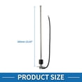 thumbnail image 3 of Unique Bargains Fuel Sending Unit and Gauge Kit Boat Fuel Sending Unit Marine Fuel Sender Unit Metal Black 1 Set 240-33 Ohm 23.03", 3 of 6