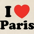 thumbnail image 2 of CafePress - I Love Paris Tote Bag - Unisex Canvas Tote Bag, Beige, 1-Piece, 2 of 7