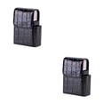thumbnail image 2 of jesticaly Easy To Close And Open PU Cigarette Case For Business Cards Business Card Case Cigarette Cases Alligator black 2Set, 2 of 6