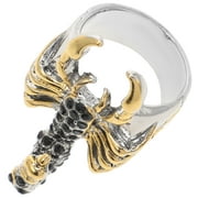 Scorpion Ring Mens Rings Personality Titanium Steel Man