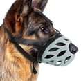 thumbnail image 1 of No. 5 (longitud de la boca 12 cm, circunferencia de la boca 35 cm) bozal para perro - gris, 1 of 8