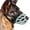 Grey, variant on Dog Muzzle, Breathable Basket Muzzles for Small, Medium, Large Dogs, Anti-Biting, Barking and Chewing Dog Mouth Cover,GreyS 28cm