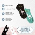 thumbnail image 3 of Foozys Women’s Low Cut No Show Socks | Alpaca Cute Animal Themed Fashion Novelty Socks | 2 Pairs Included in Two Colors, 3 of 5