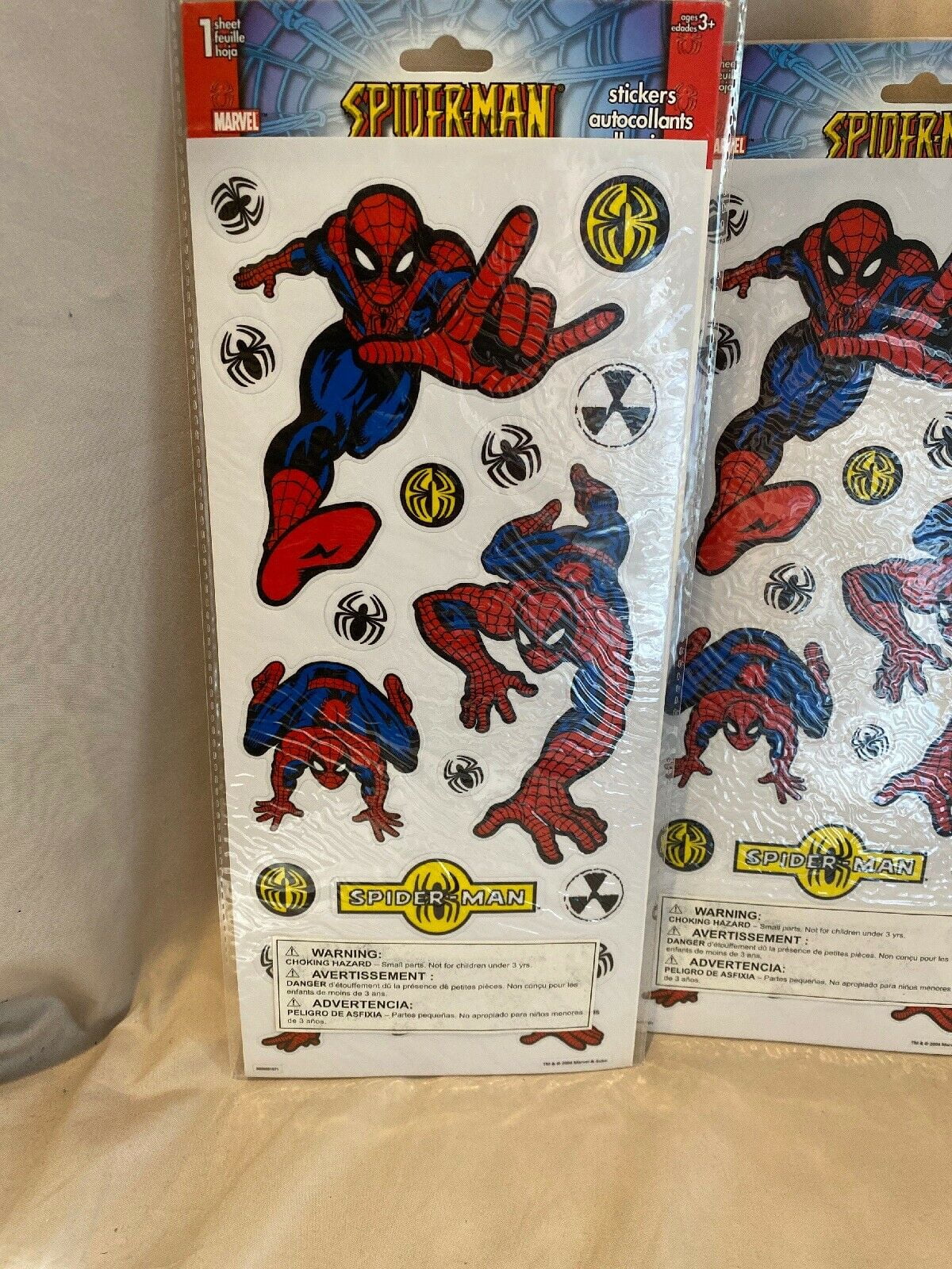 50 Pegatinas Impermeables- Spiderman – Barquito de Papel