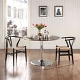 thumbnail image 4 of Fauteuil de Salle à Manger LexMod Amish, Noir, Lot de 2, 4 of 4