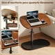 thumbnail image 3 of Meeyoga Mesa Auxiliar en Forma de C con Altura Ajustable, giratoria 360° y Bandeja para TV abatible para sofá, sillón, Mesa Auxiliar pequeña para Espacios reducidos, Dormitorio, Sala de Estar., 3 of 7