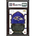 thumbnail image 2 of Lamar Jackson Card 2022 Select Maroon Prizm #73 Electric 10, 2 of 2
