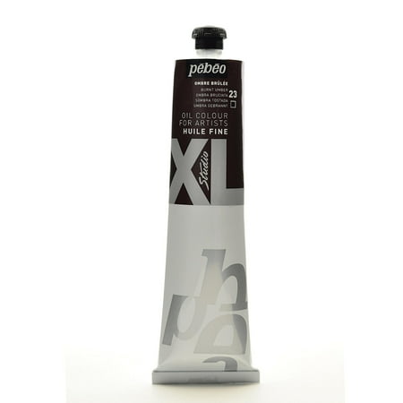 UPC: 0804551996702 | Studio XL Oil Paint burnt umber  200 ml (pack of 2)