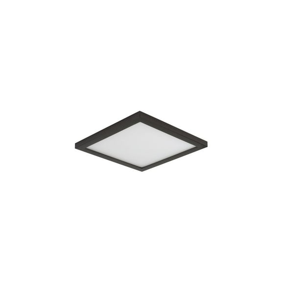 57720WTBZ Maxim Lighting Wafer - 10W 1 LED Flush Mount In Modern Style-0.5 Inches Tall and 4.5 Inches Wide
