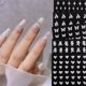 thumbnail image 1 of New Reflective Glitter Platinum Star Dance Bear Stickers Broken Flash Butterfly,Fire,Heart 3D Decal Silver Nail Art Sticker03 Flame He Qiyong unisex, 1 of 1