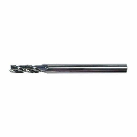 Micro 100 Carb End Mill,3/32 In,3FL,CC,Uncoated GEM-093-3