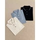 thumbnail image 2 of Camiseta de manga corta ajustada con cuello polo de algodón Tencel cómoda para negocios y ocio de verano para hombre, 2 of 4
