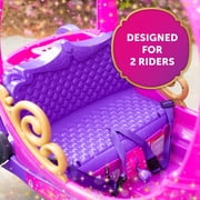 Dynacraft Disney Princess 24V Carriage, Pink, Remote Control, 2 Seats, Ages 3+, 1 Count