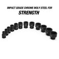 thumbnail image 5 of OEMTools 12 Piece 3/8 Drive Impact Socket Wrench & Set, 5 of 7