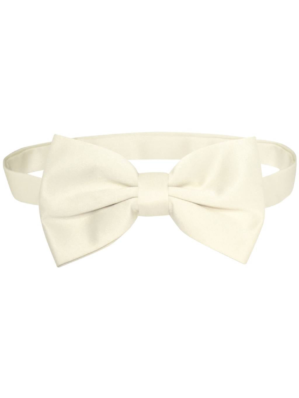Classic Gift Wedding Tuxedo Suits Satin Bow Ties from Boy Baby Toddle Kid to Men 
