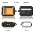 thumbnail image 2 of AmPm Case for Airpods Pro Case Cover with Lock Lid, Protective Cover Compatible with Airpod Pro Case for Men Women, Shockproof Shell for AirPods Pro Charging Case (AirPod Pro Not Included), 2 of 7
