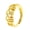 02 14K gold 5966, variant on Unique Multi Layer Open Rings Crossing Design Rotating Rings for Women Anxieties Relief Spinner Fashion Daily Jewelry