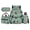 Western Horse Floral, variant on Yspwyqan Kids Backpack Set 4Pcs, Cute Penguin Star Backpack And Lunch Box Set Girls 17 Inch 600D Polyester Lightweight Large Capacity Bags for School Elementary