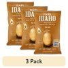 (3 pack) Roots Idaho Potato Chips, Sea Salt 6 oz