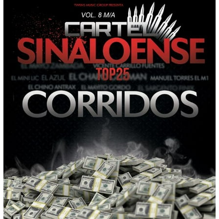 Movimiento Alterado Volumen 8 Cartel Sinaloense Top 25 Komander - Doble Eslabon - Buknas (CD)