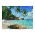 thumbnail image 5 of PRATYUS Tapestry Ocean Beach Tapestry Wall Hanging Tropic Paradise Beach Wall Tapestry Coconut Tree Tapestry Hippie Bohemian Tapestry Palm Tree Tapestry for Home Decor Painting, 5 of 6