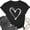 Black, variant on Valentines Shirts for Women Valentine Crew Neck Shirt Love Heart Graphic Tshirt Cute Girls Valentines Gift Tee Tops