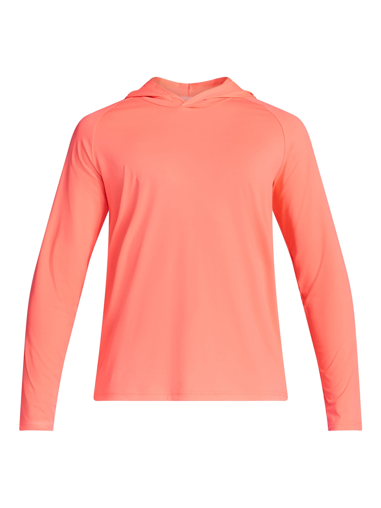 George Men's and Big Men's Hooded Sun Shirt with Long Sleeves, UPF 50+, Sizes S-3XL